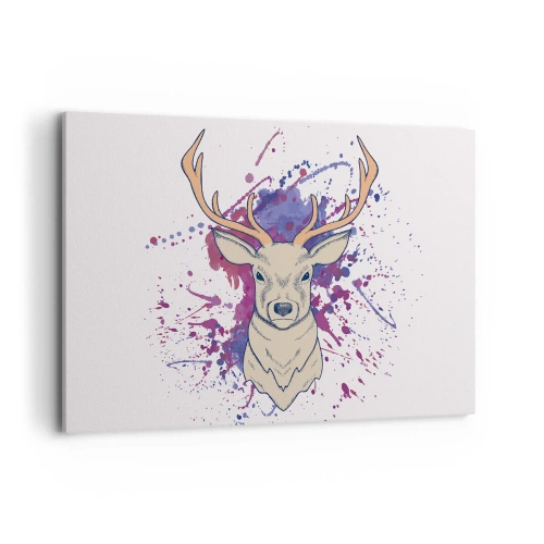 Canvastavla - Bild på duk - Mod och balans - 120x80 cm