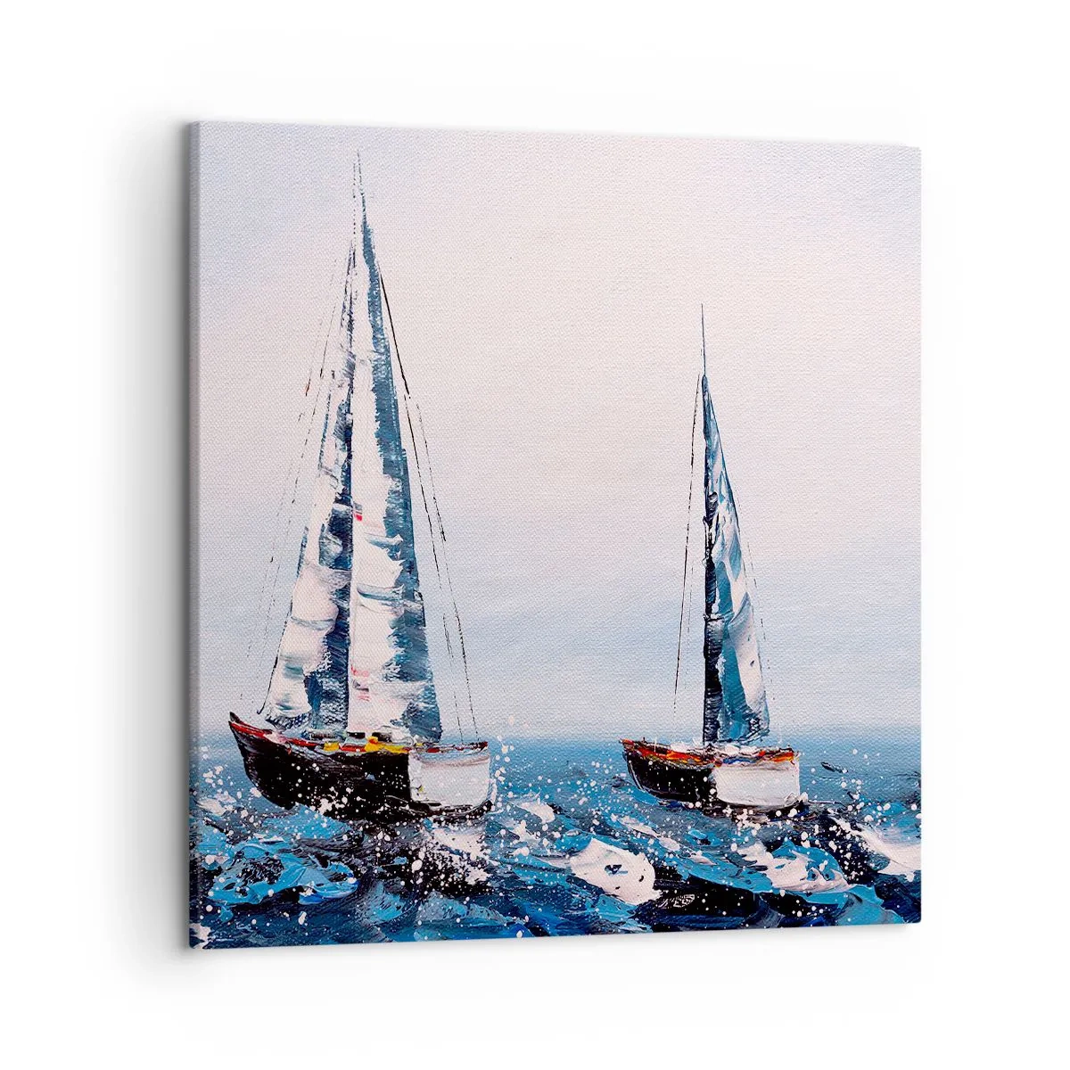 Canvastavla - Bild på duk - Vindens broderskap - 50x50 cm