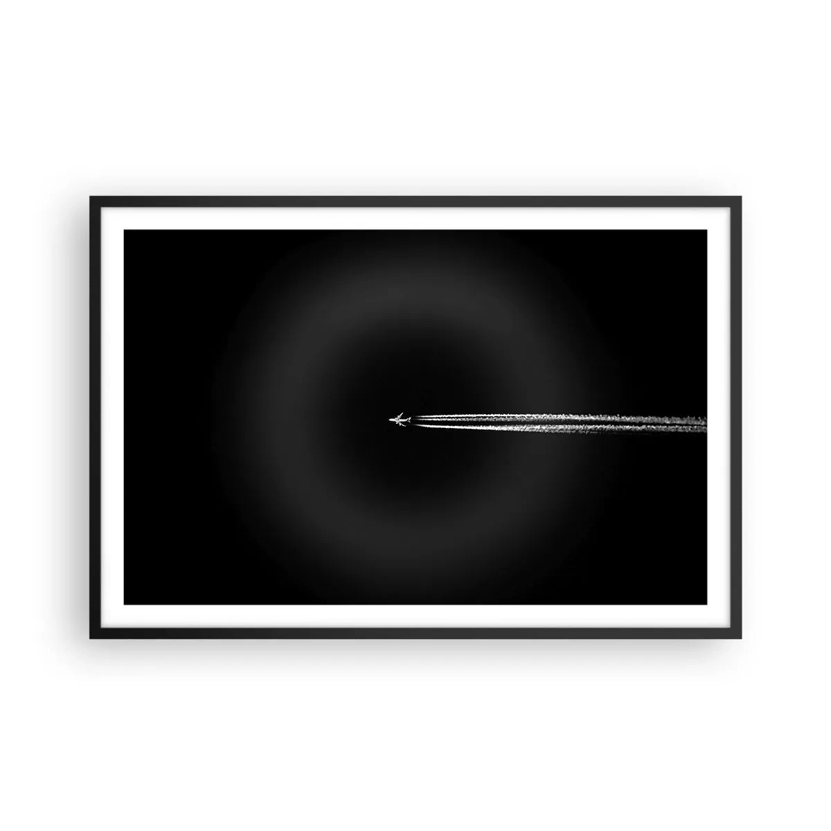 Affisch i svart ram - I en annan dimension - 91x61 cm