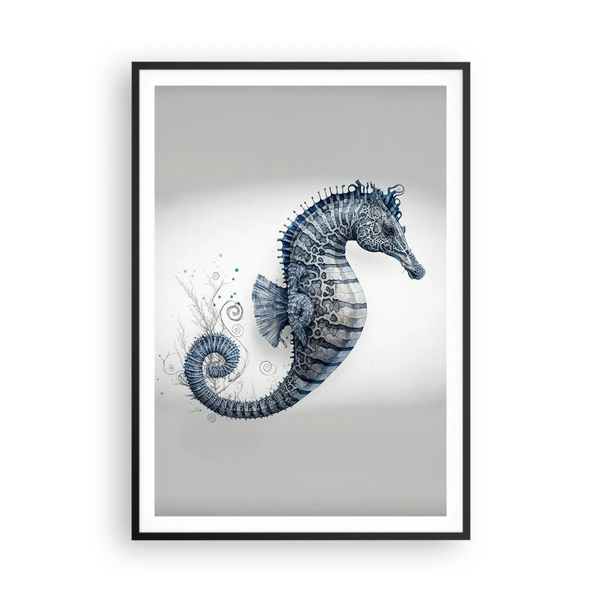 Affisch i svart ram - Ett subtilt skämt från naturen - 70x100 cm