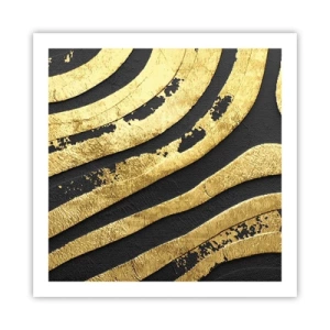 Affisch - Allt flyter - 60x60 cm