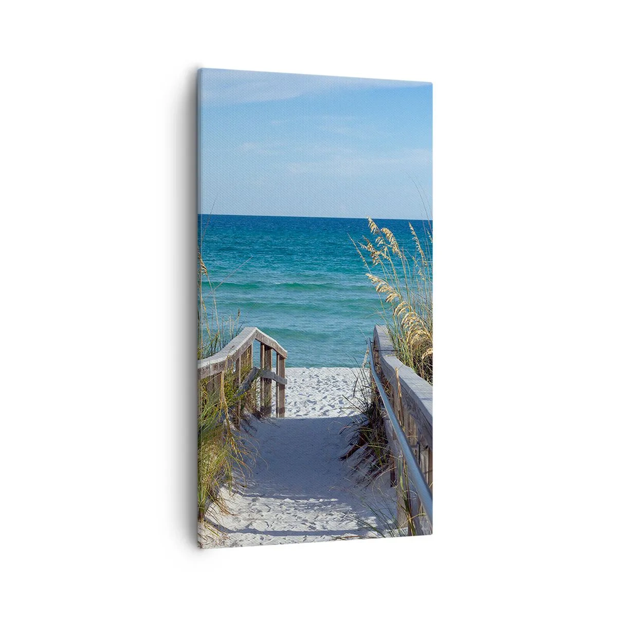 Canvastavla - Bild på duk - I solen, i vinden - 55x100 cm