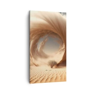 Canvastavla - Bild på duk - Öppen portal - 45x80 cm