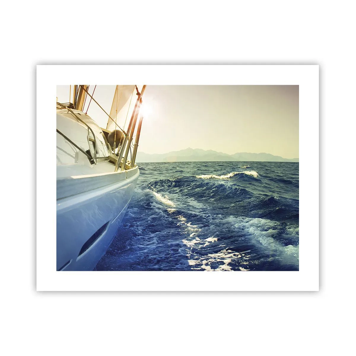 Affisch - Mot äventyret - 50x40 cm