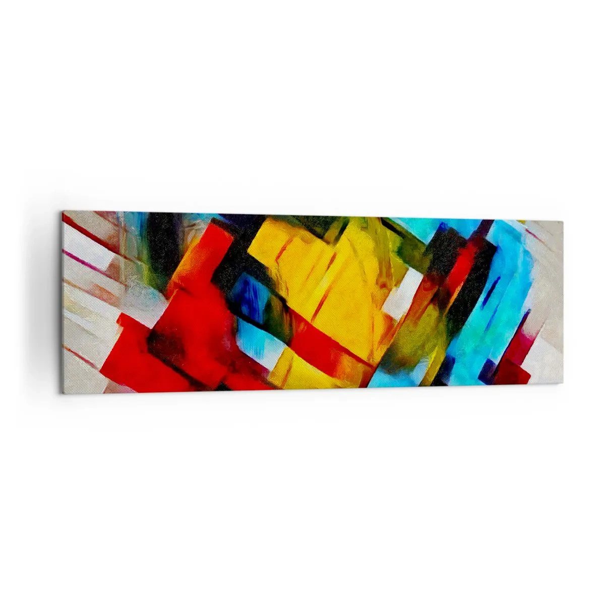 Canvastavla - Bild på duk - Färgmix - 160x50 cm