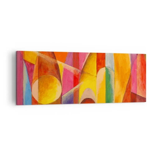 Canvastavla - Bild på duk - Solens domkyrka - 140x50 cm