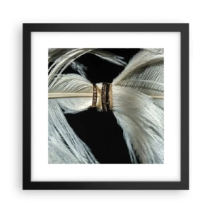 Affisch i svart ram - ...och jag lämnar inte dig… - 30x30 cm