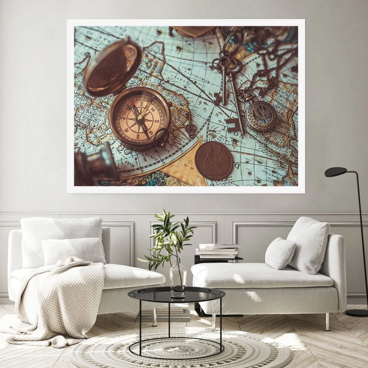 Affisch - För äventyrare - 70x50 cm