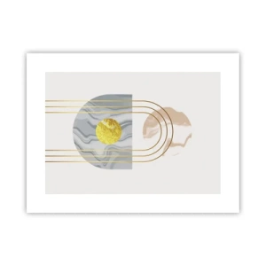 Affisch - Ljushet och sken - 40x30 cm