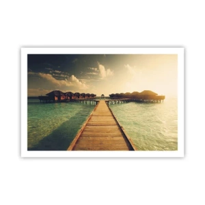 Affisch - Varm inbjudan - 91x61 cm