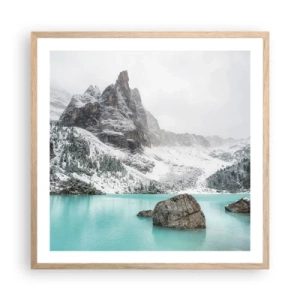 Affisch i ram av ljusek - På vakt - 60x60 cm