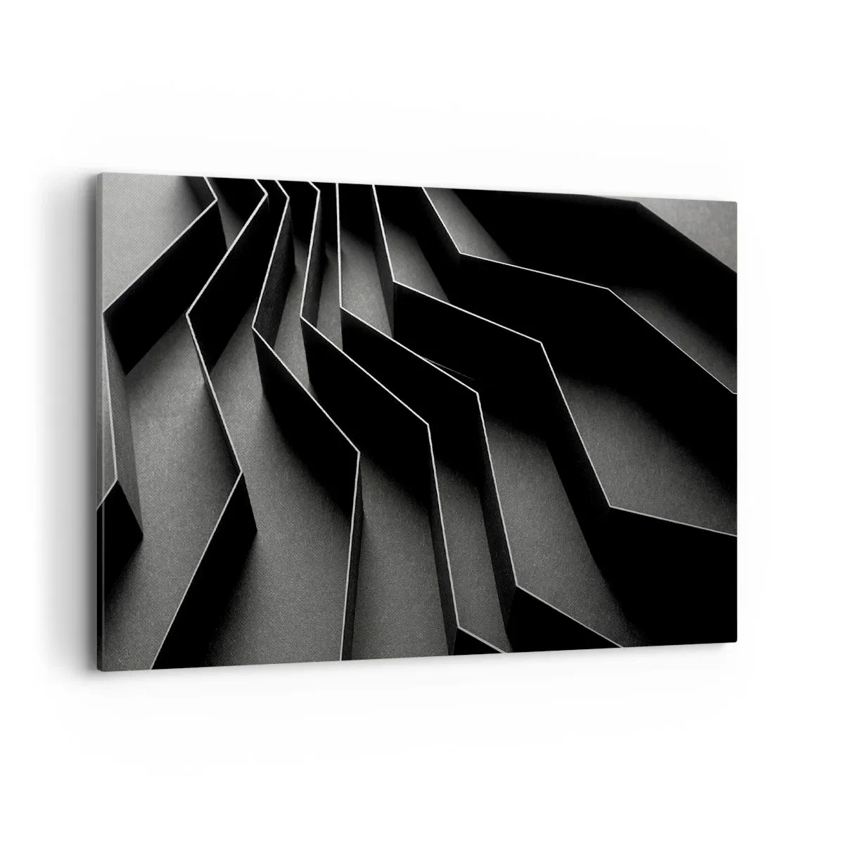 Canvastavla - Bild på duk - Rumslig ordning - 100x70 cm