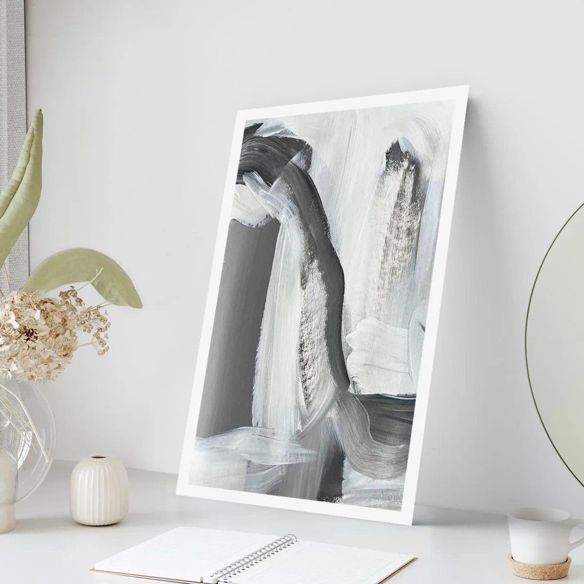 Affisch - Med bestämd rörelse - 70x100 cm