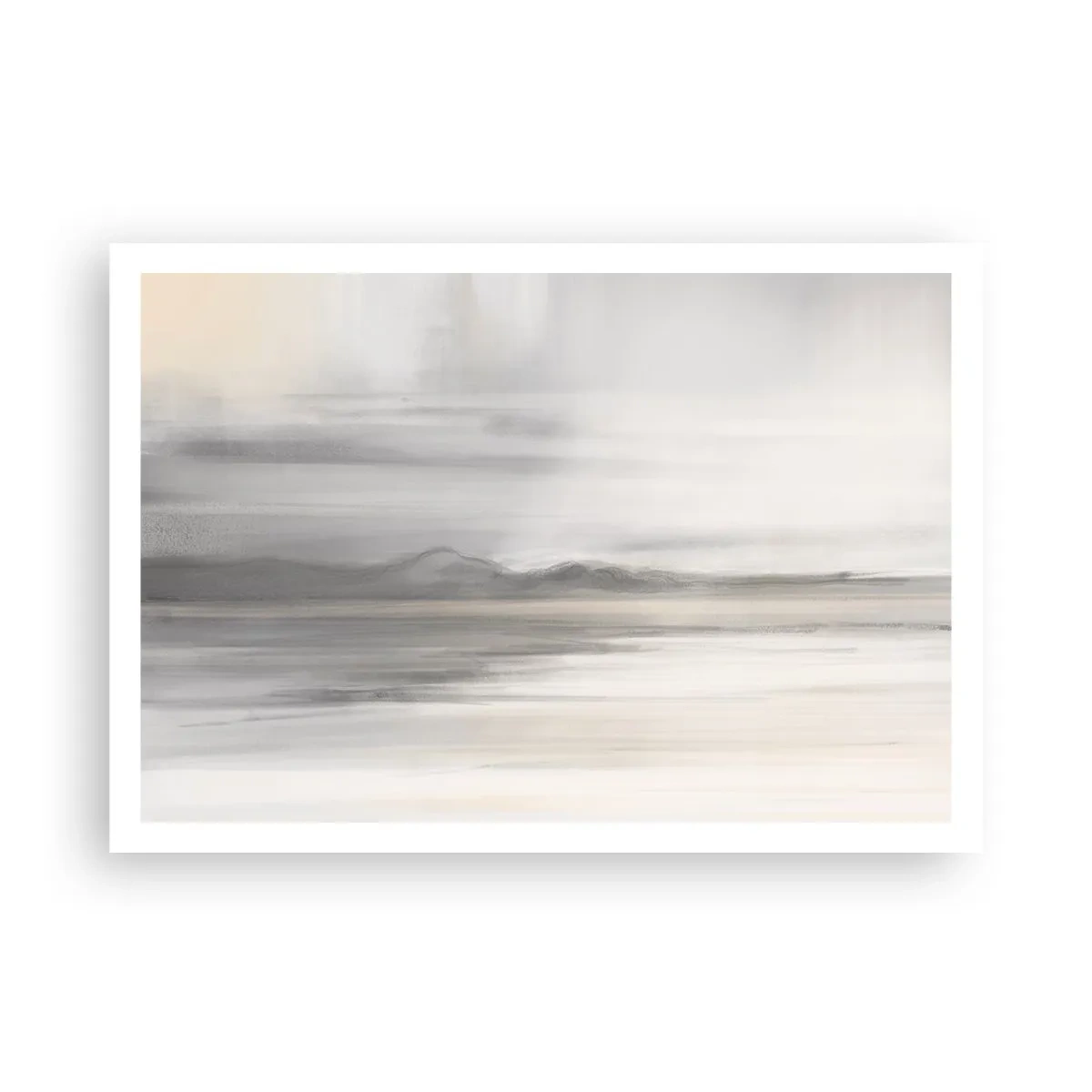 Affisch - En eftertänksam bakgrund - 100x70 cm