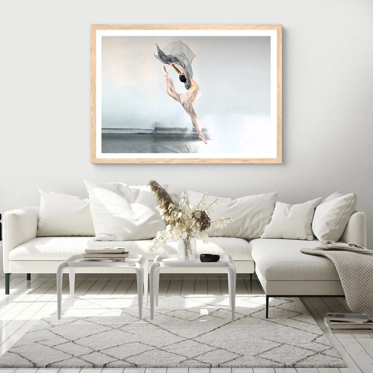 Affisch i ram av ljusek - Dansextas - 91x61 cm