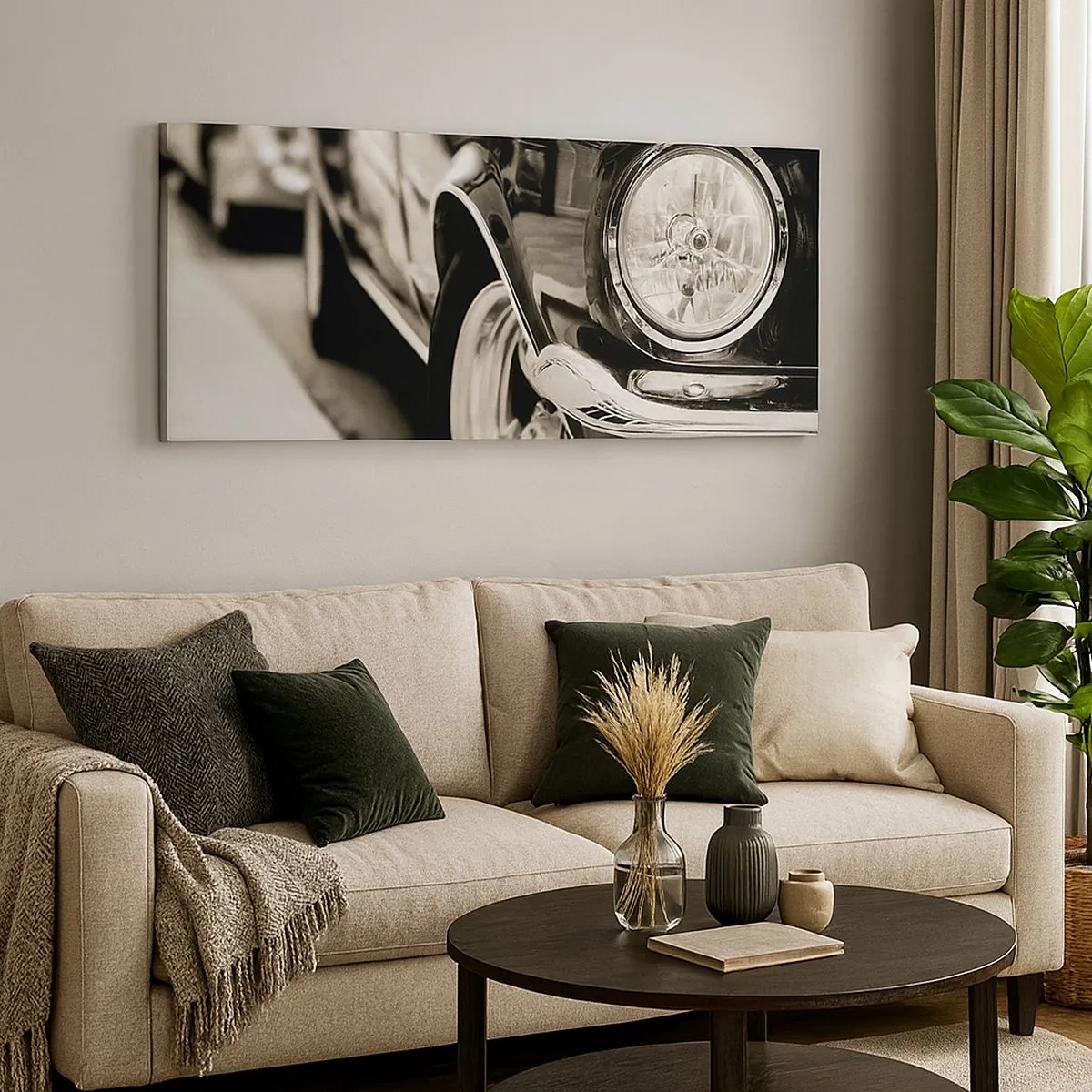 Canvastavla - Bild på duk - Oändlig glans - 100x40 cm