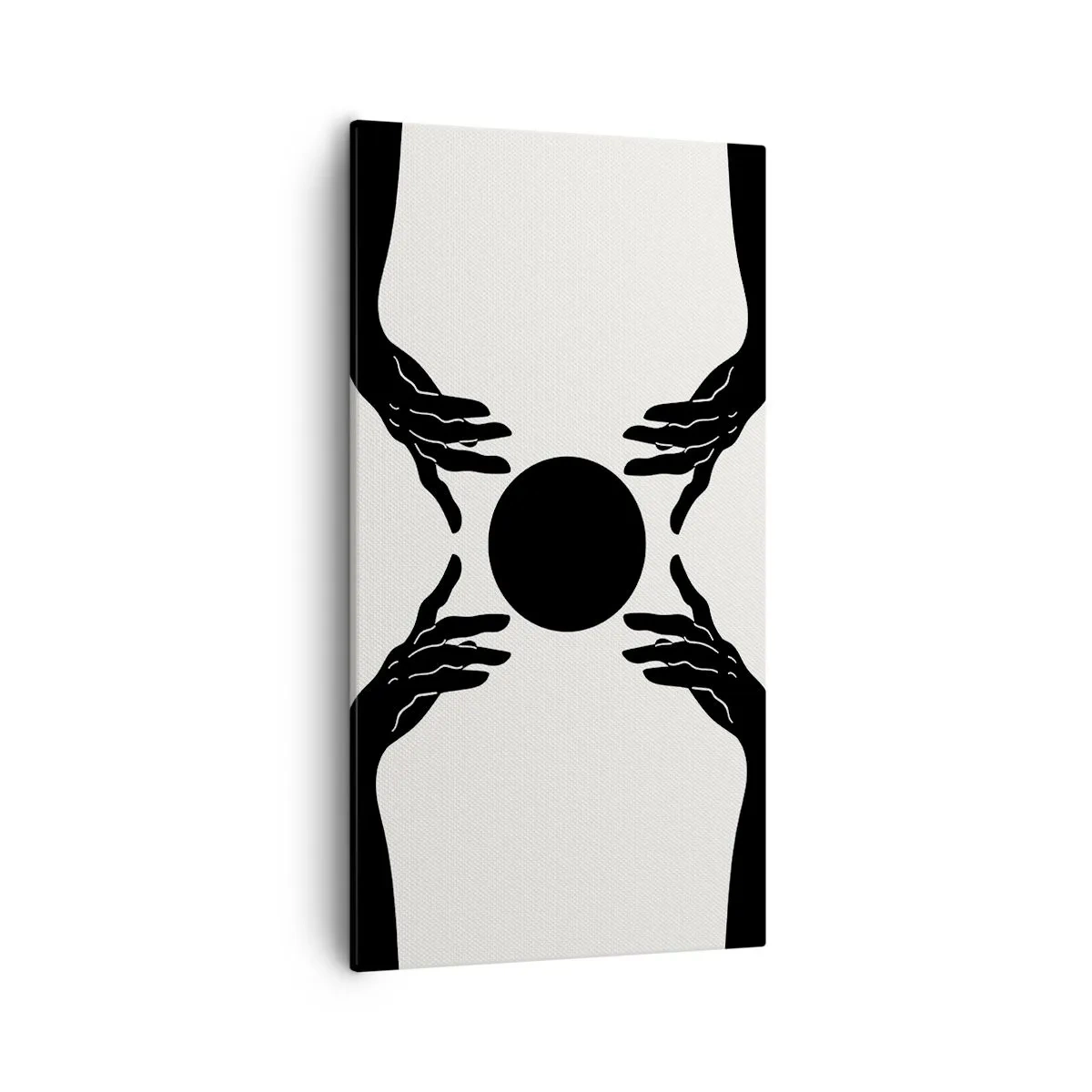 Canvastavla - Bild på duk - Ett hemligt tecken - 55x100 cm