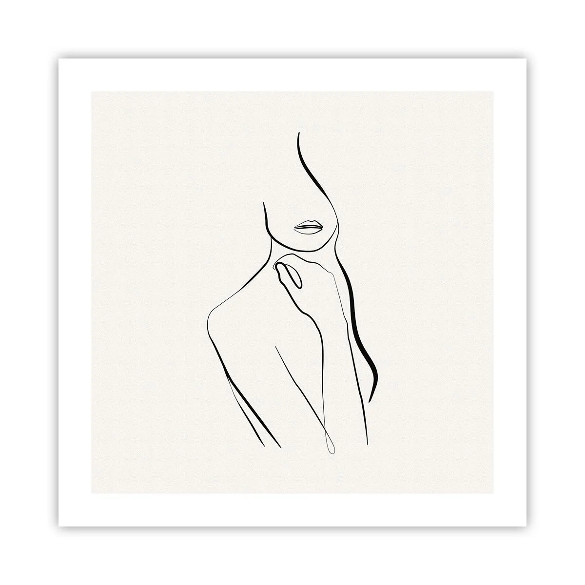 Affisch - Melankolins våg - 50x50 cm