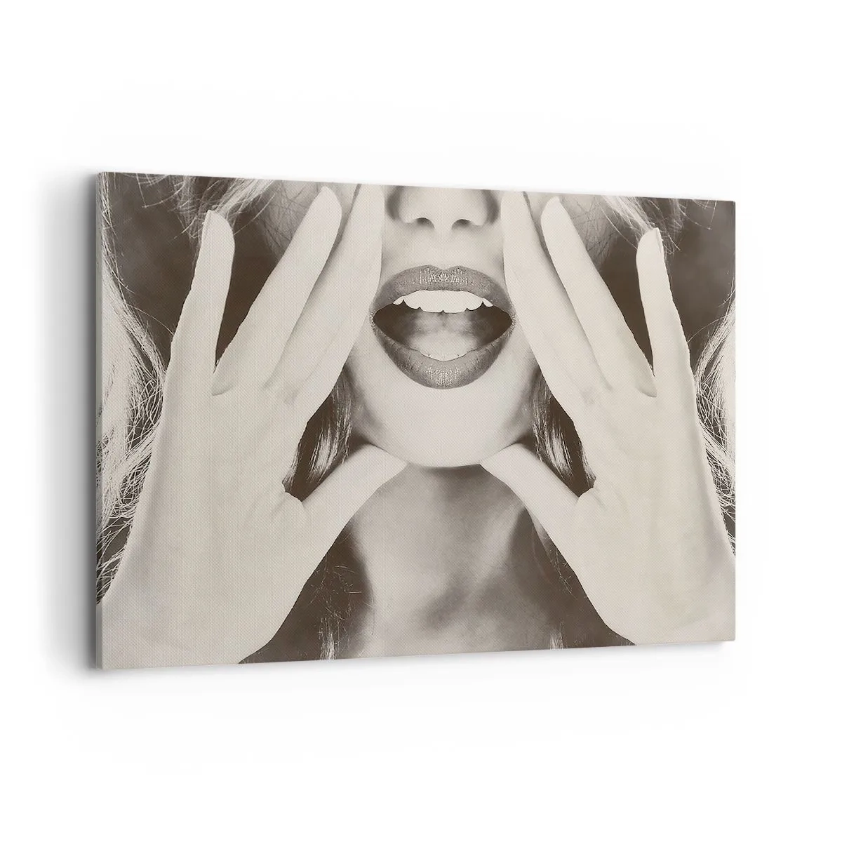 Canvastavla - Bild på duk - Jag kommer! - 100x70 cm