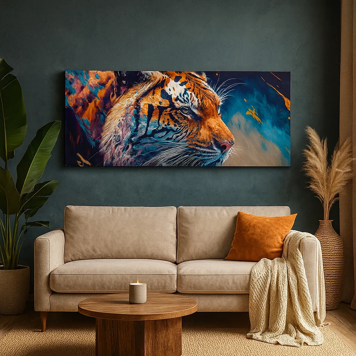 Canvastavla - Bild på duk - Vild skönhet - 30x30 cm