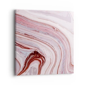 Canvastavla - Bild på duk - Rakt fram, sedan neråt åt höger - 30x30 cm