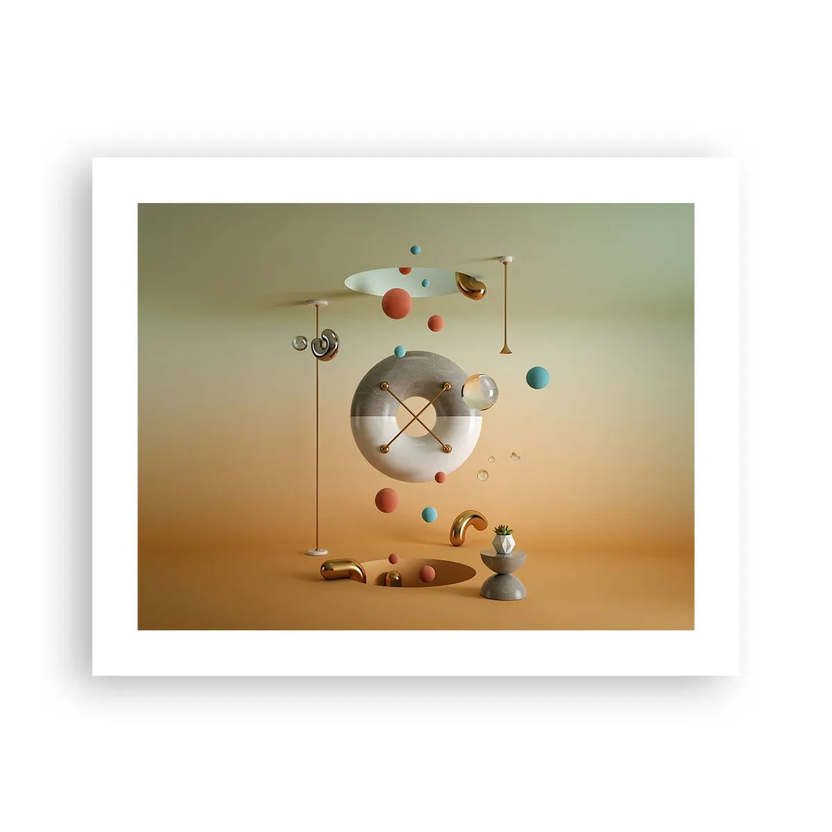 Affisch - Vad som helst kan hända - 50x40 cm