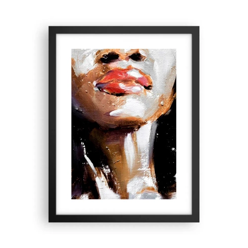 Affisch i svart ram - Stolthet utan fördomar - 30x40 cm
