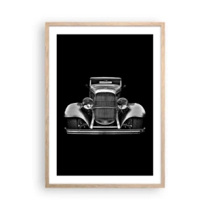 Affisch i ram av ljusek - En sann gentleman - 50x70 cm