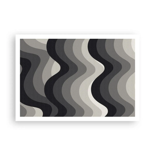 Affisch - Våg efter våg - 100x70 cm