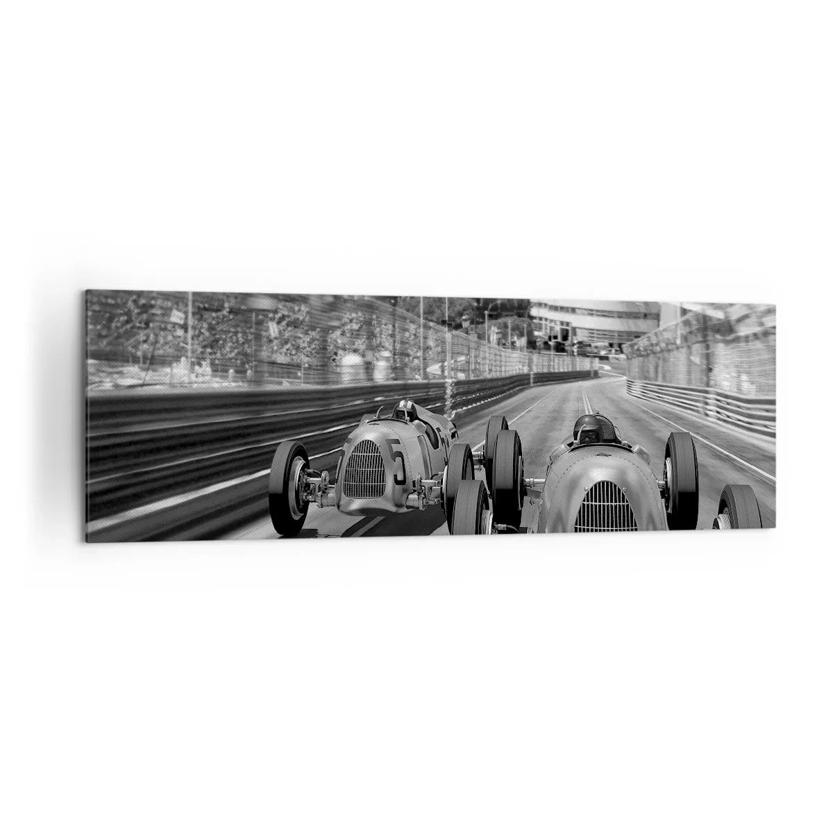 Canvastavla - Bild på duk - För länge sedan i Monte Carlo - 160x50 cm