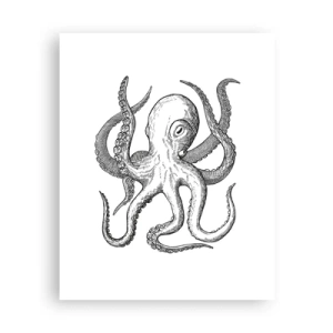 Affisch - Dansar med vågorna - 40x50 cm