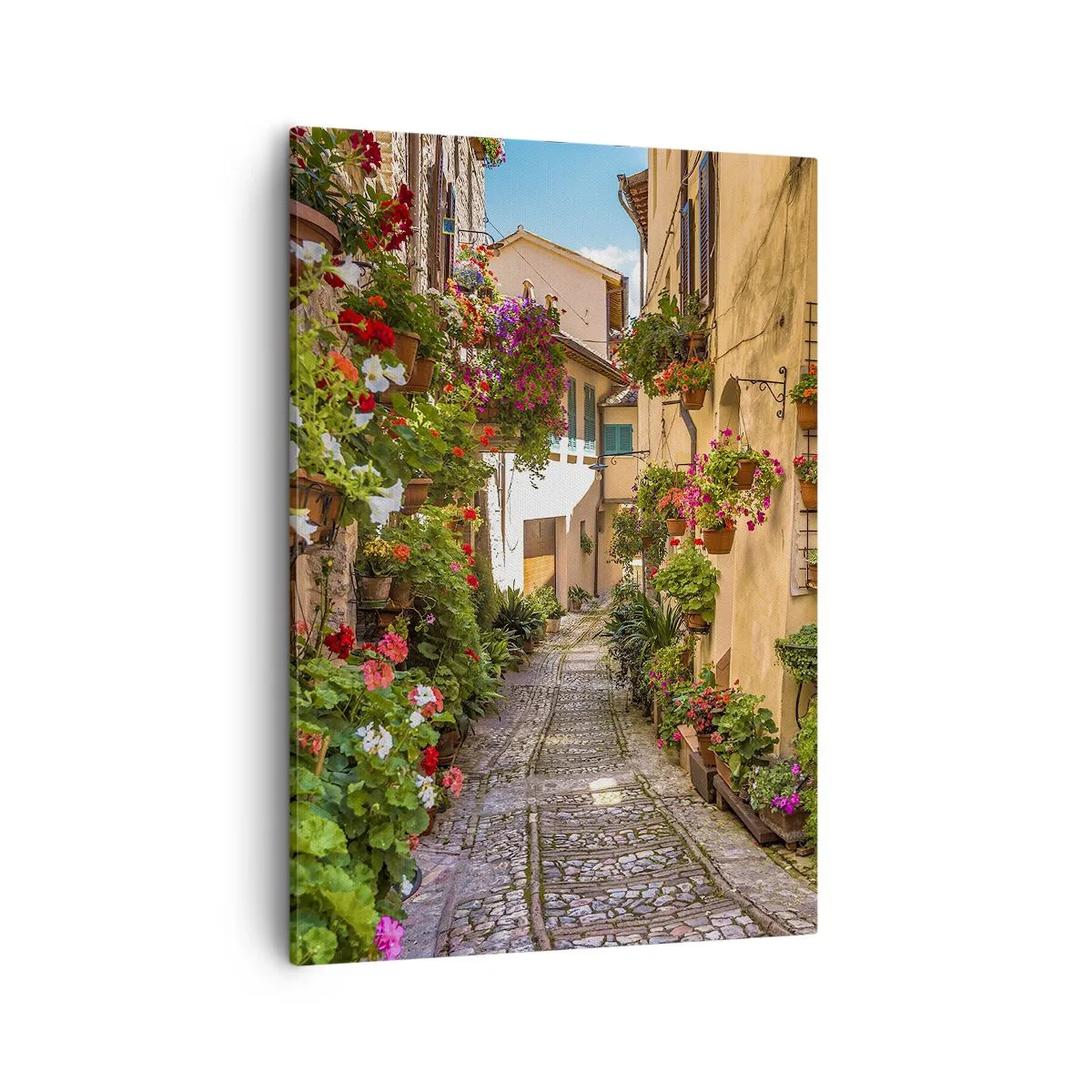 Canvastavla - Bild på duk - Italiensk gränd - 50x70 cm