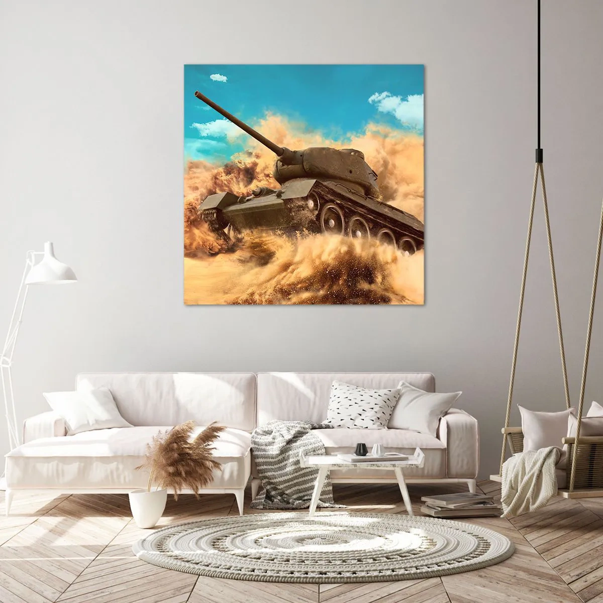 Canvastavla - Bild på duk - Oslagbar - 60x60 cm