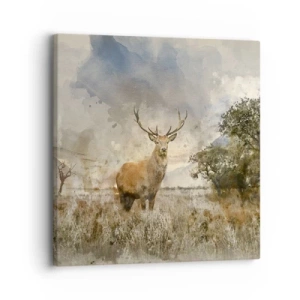 Canvastavla - Bild på duk - Värdighet - styrka - dignitet - 30x30 cm