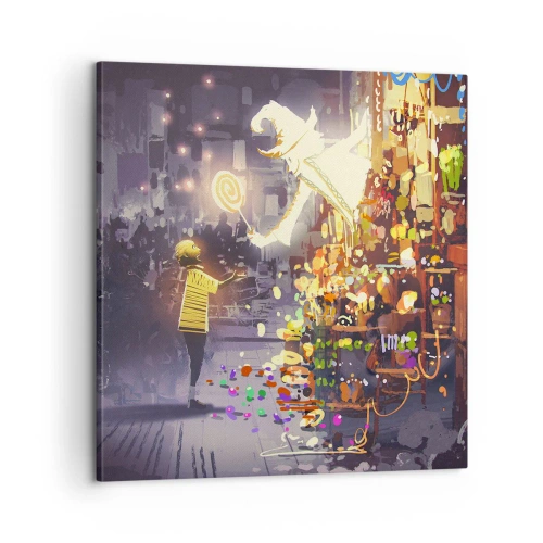 Canvastavla - Bild på duk - Trolldom existerar - 60x60 cm