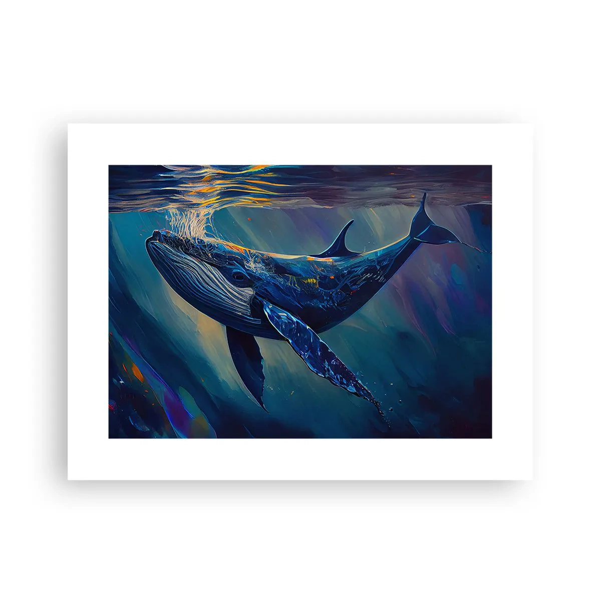 Affisch - Välkommen till min värld - 40x30 cm