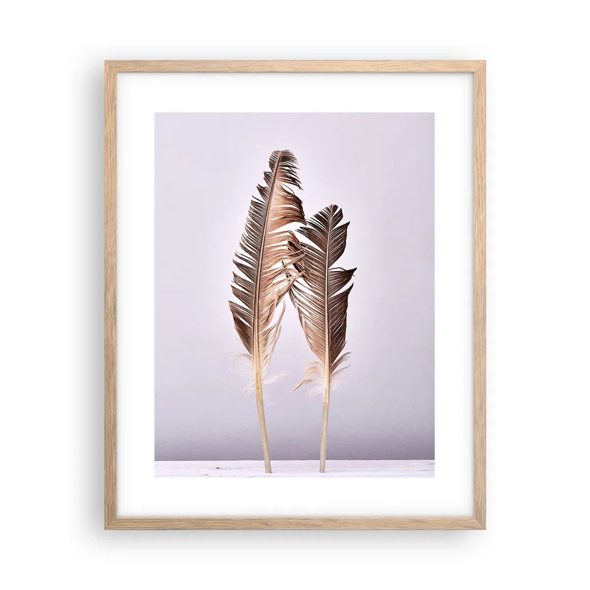 Affisch i ram av ljusek - Mot intet - 40x50 cm