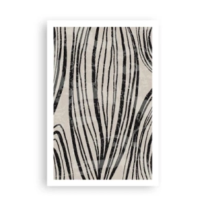Affisch - Stänk av linjer - 61x91 cm