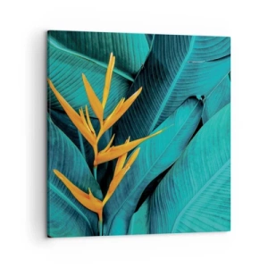 Canvastavla - Bild på duk - Edens blomma - 50x50 cm