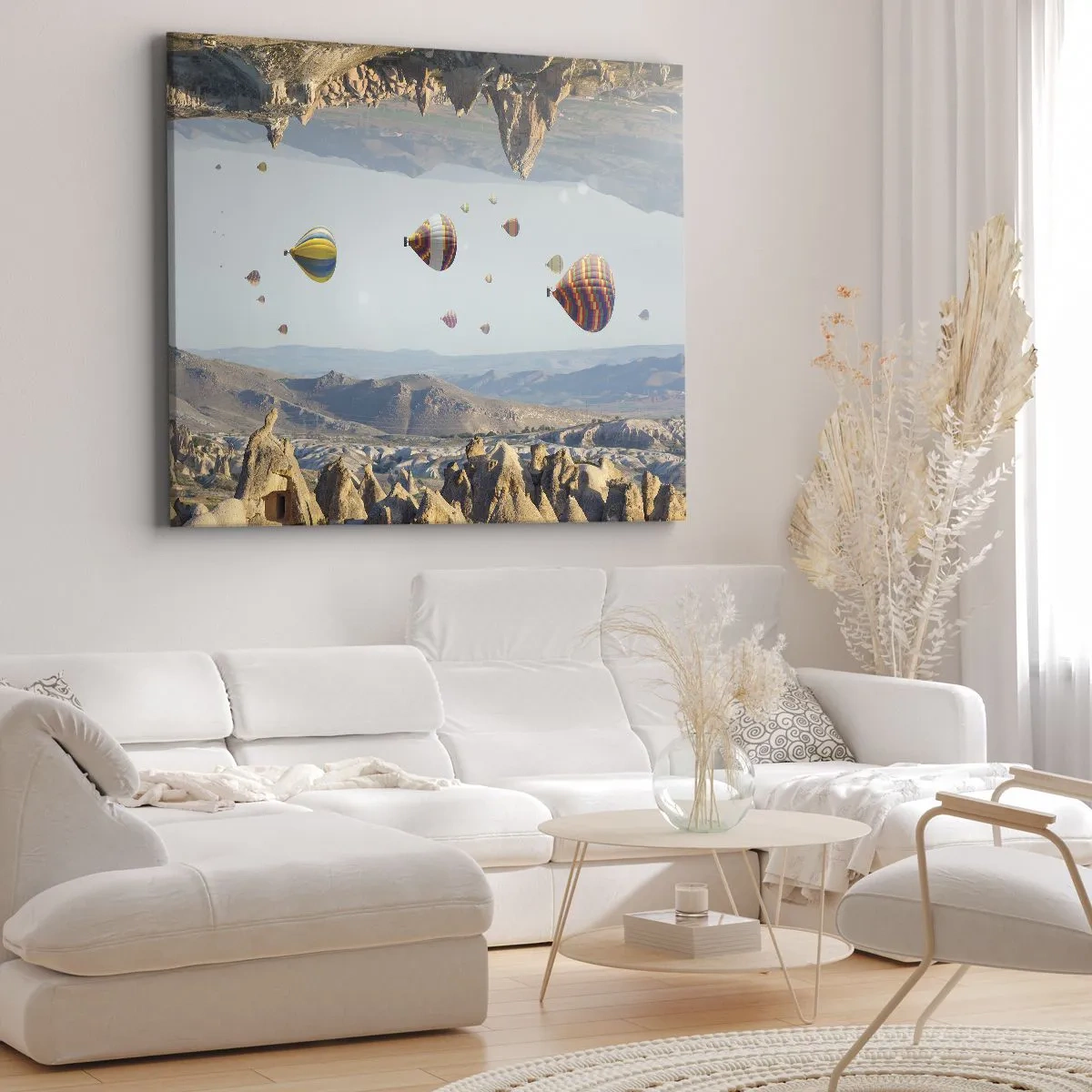 Canvastavla - Bild på duk - Här är allt möjligt - 100x70 cm