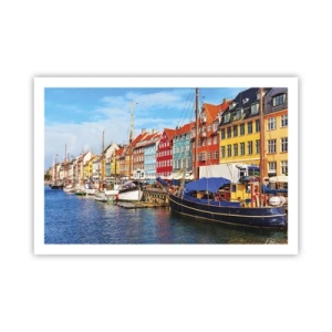 Affisch - Glad kaj - 91x61 cm