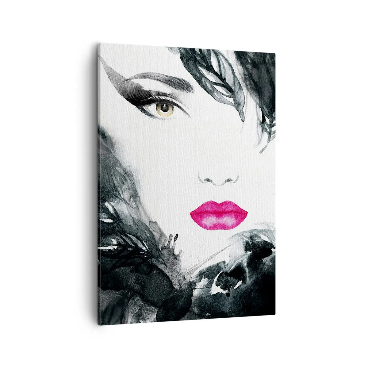 Canvastavla - Bild på duk - Observera! Femme fatale - 50x70 cm