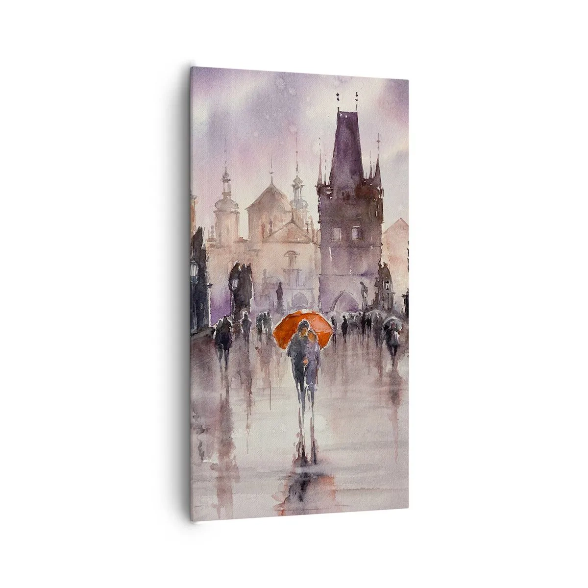 Canvastavla - Bild på duk - Människor förändras inte - 65x120 cm