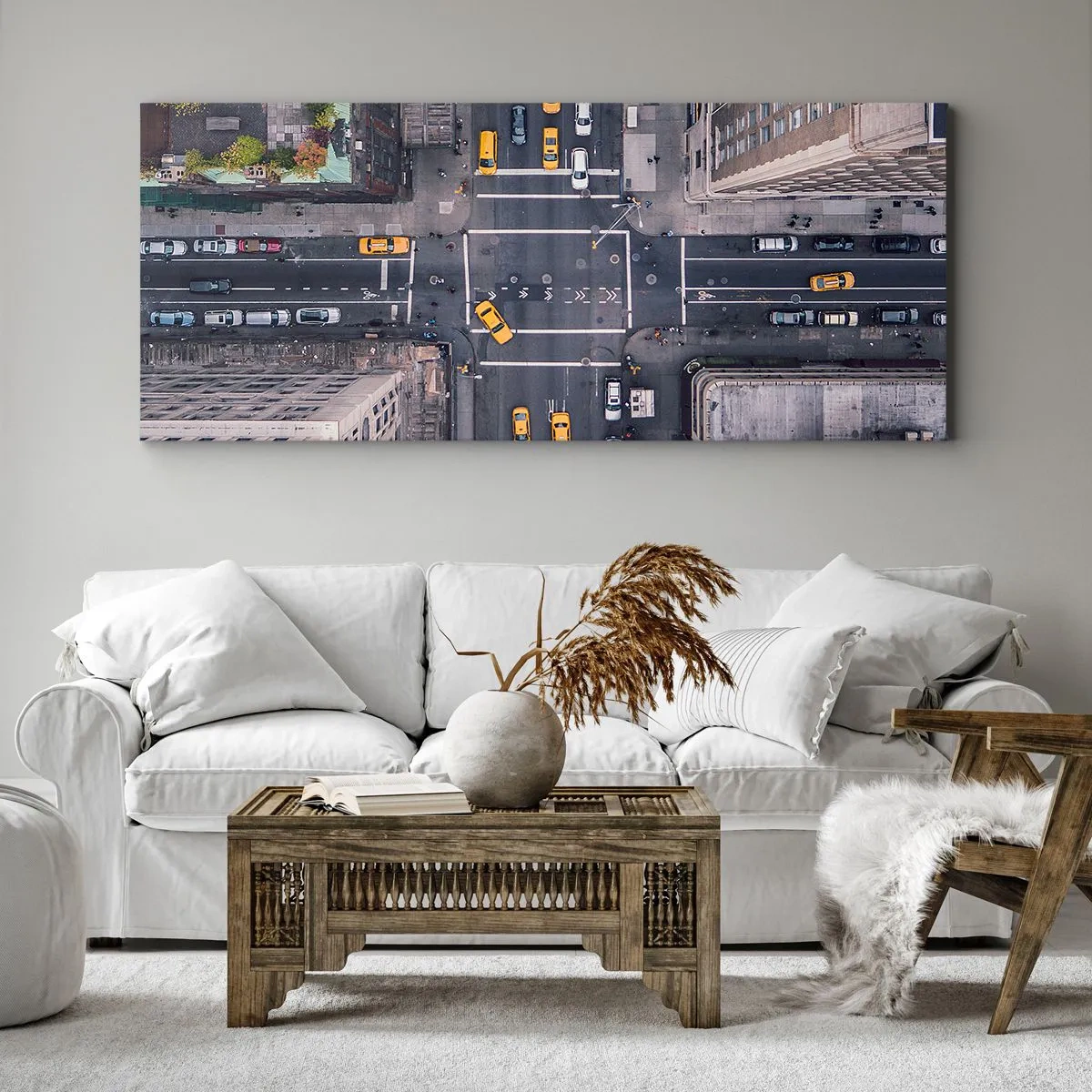 Canvastavla - Bild på duk - Enkelt val - 100x40 cm