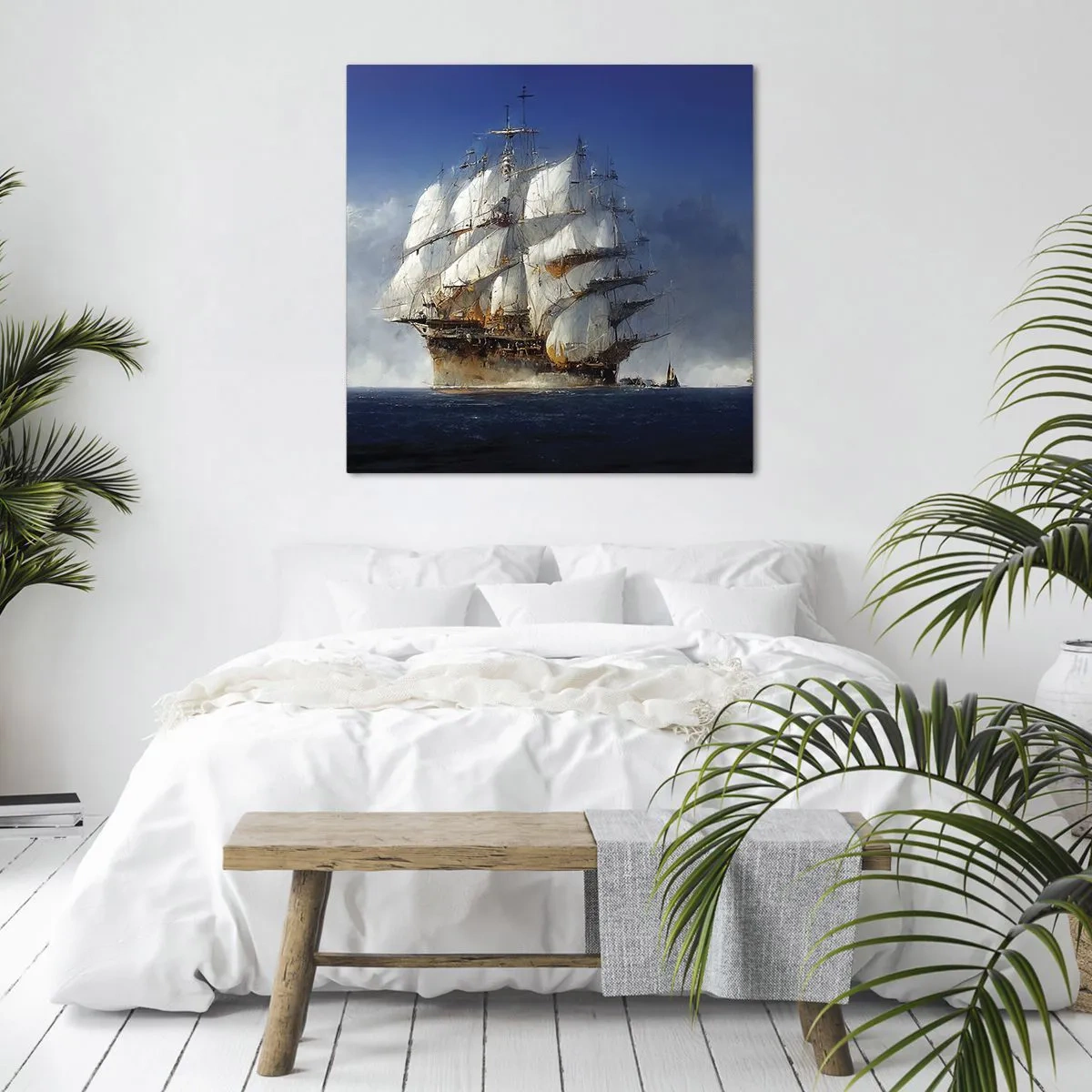 Canvastavla - Bild på duk - The great glory! - 50x50 cm