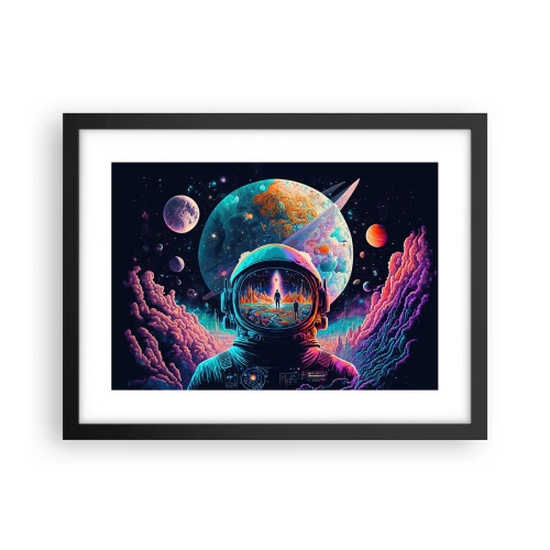 Affisch i svart ram - Filosofer har aldrig drömt - 40x30 cm