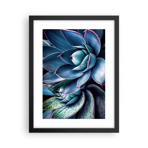 Affisch i svart ram - Vital kraft - 30x40 cm