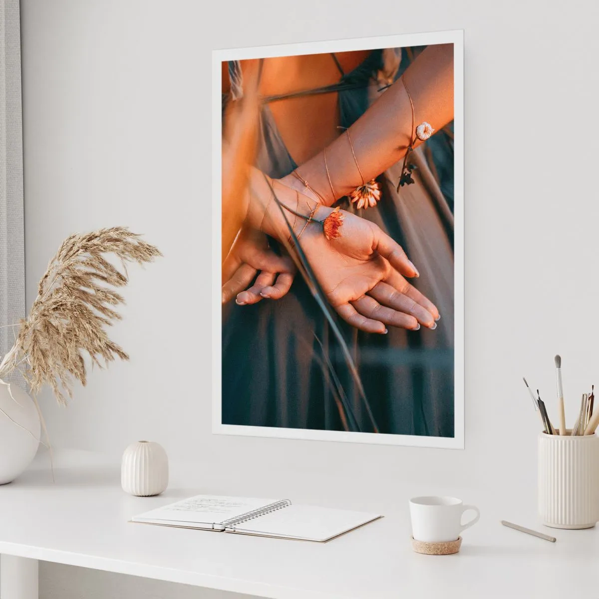 Affisch - Bunden till naturen - 50x70 cm