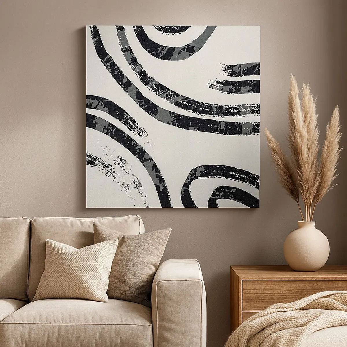 Canvastavla - Bild på duk - Halvstoppad - 30x30 cm