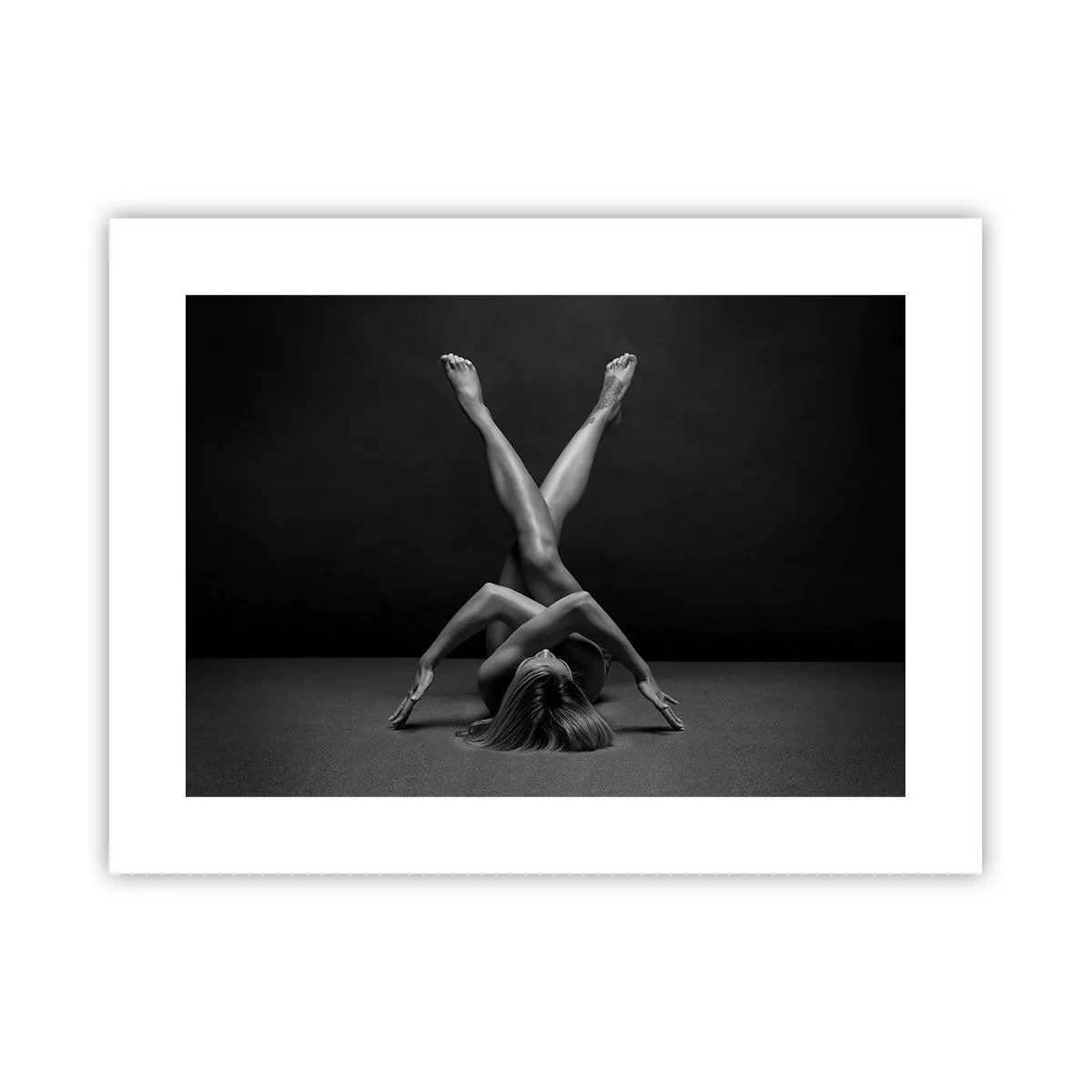 Affisch - Nakenhetens geometri - 40x30 cm